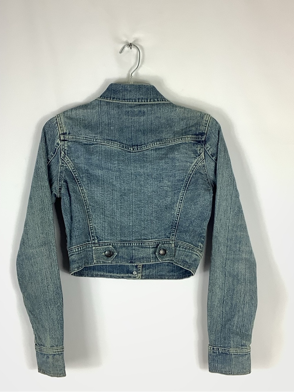 BB Dakota Cropped Denim Jacket - Picture 3 of 5